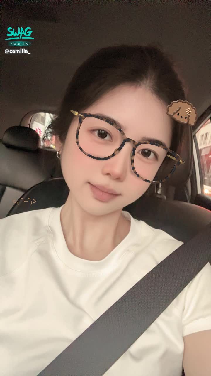 camilla_ : 水腫一天 不用特效真的像一顆白饅頭
