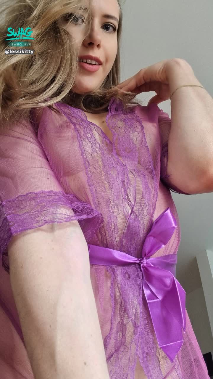 lessikitty : sexy  morning,  transparent  outfit,  ass tits pussy