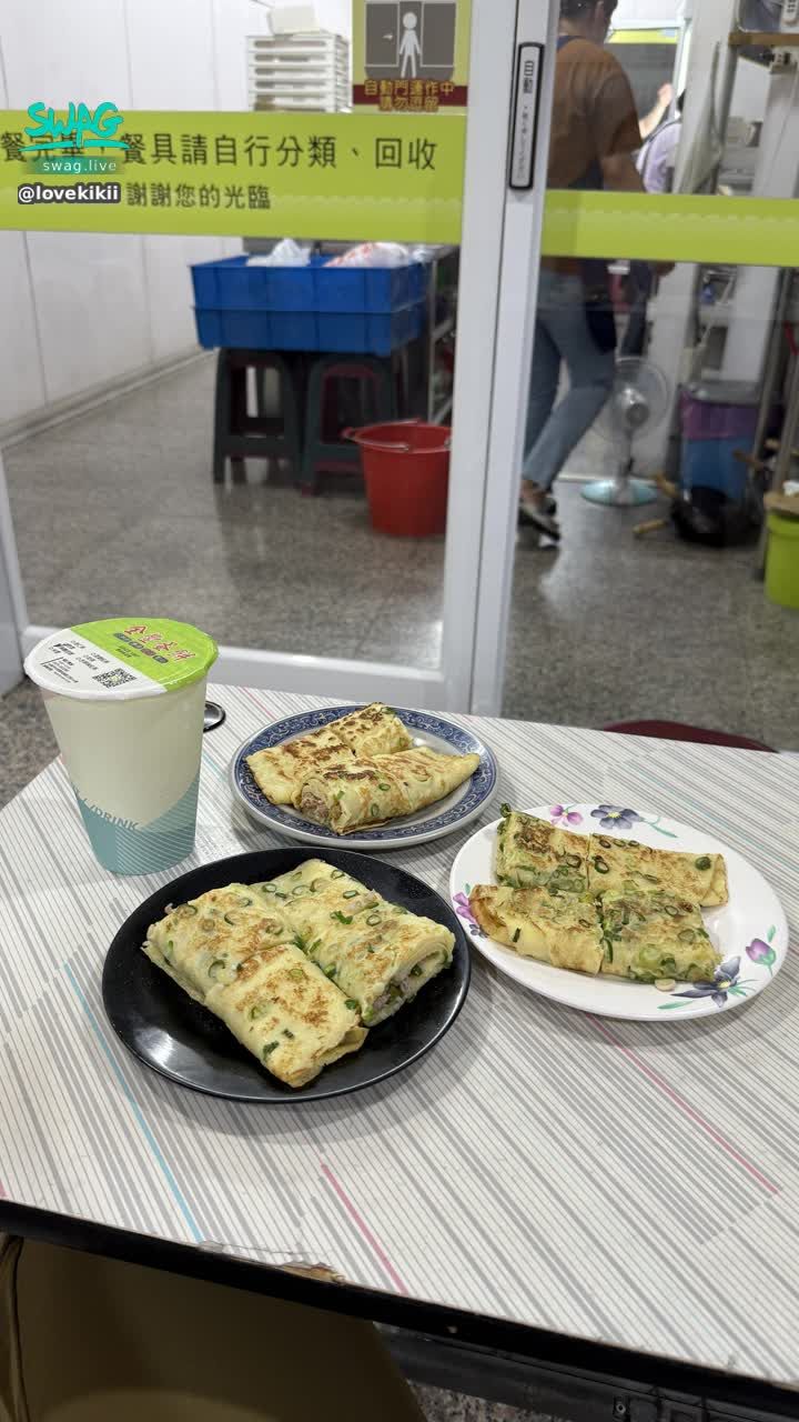 lovekikii : 下播了，五月結束了 
一下播馬上開心的像小孩衝去吃蛋餅
還怒點了三個 哇哈哈～ 
這次拼的活動 確實沒有好好睡好吃好了，
今天終於可以安心吃飯了～(´▽)～
謝謝Babe你支持了我的五月🥹
接下來六月稍微有點忙碌， 我會在開播前預告的
想看我記得不要錯過了～