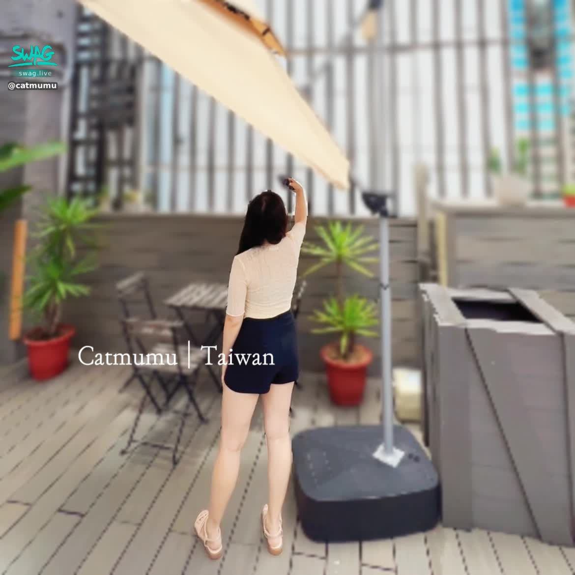 catmumu : 中午好熱🥵