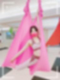 miaa0601 : 空中瑜伽❤️好仙女的運動呀
離開地面其實滿可怕的~