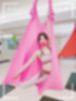 miaa0601 : 空中瑜伽❤️好仙女的運動呀
離開地面其實滿可怕的~