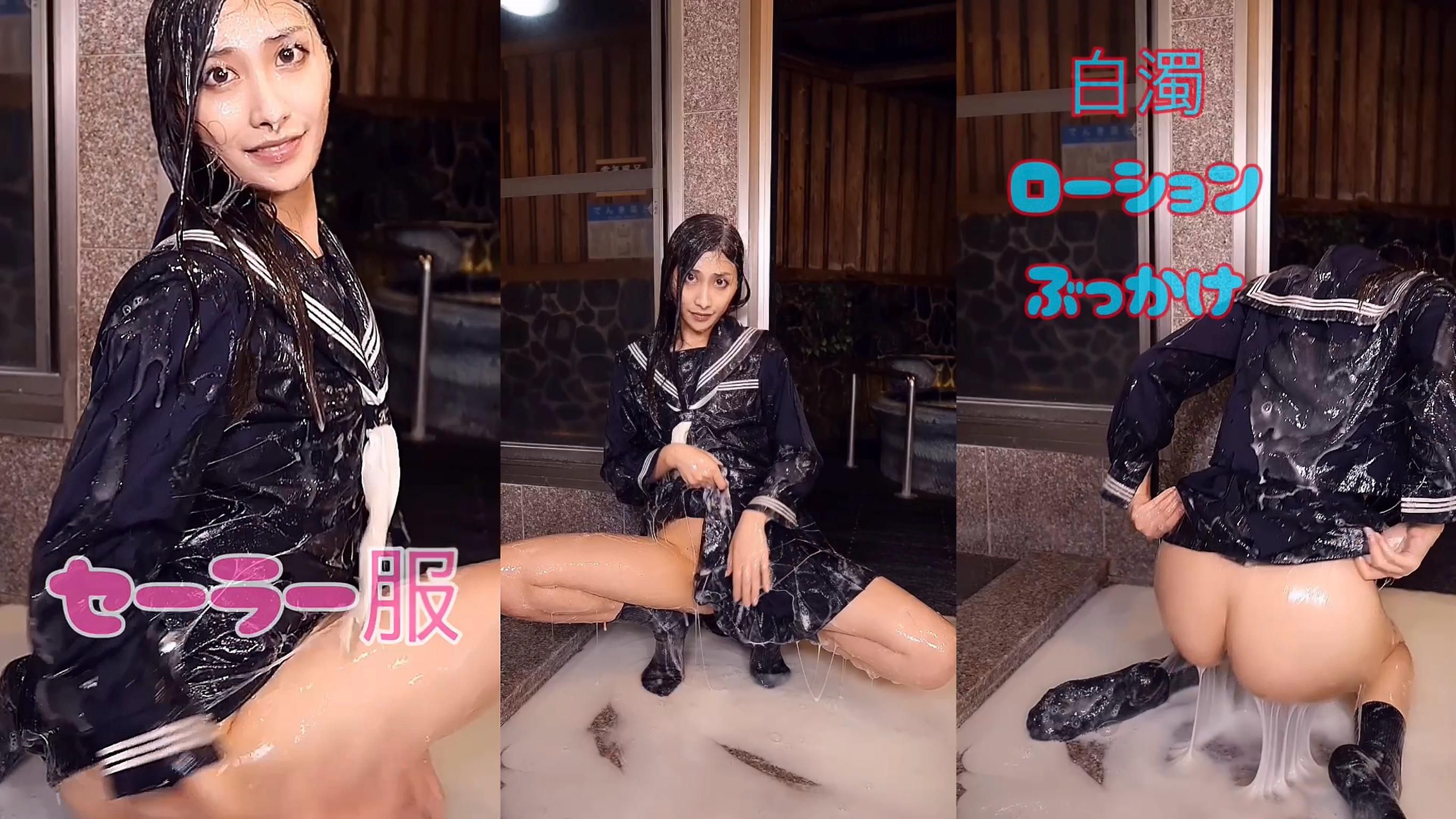 自慰行為 with cosplay