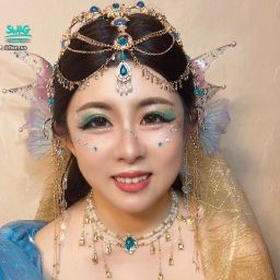 : The mermaid costume took three hours to complete, which made me want to sing JJ Lin's Mermaid Babe