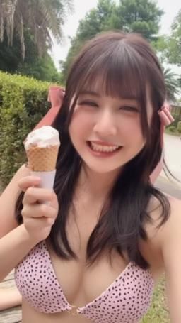 _yiayia_ : 我吃冰淇淋 你吃我🍦🎀🫧