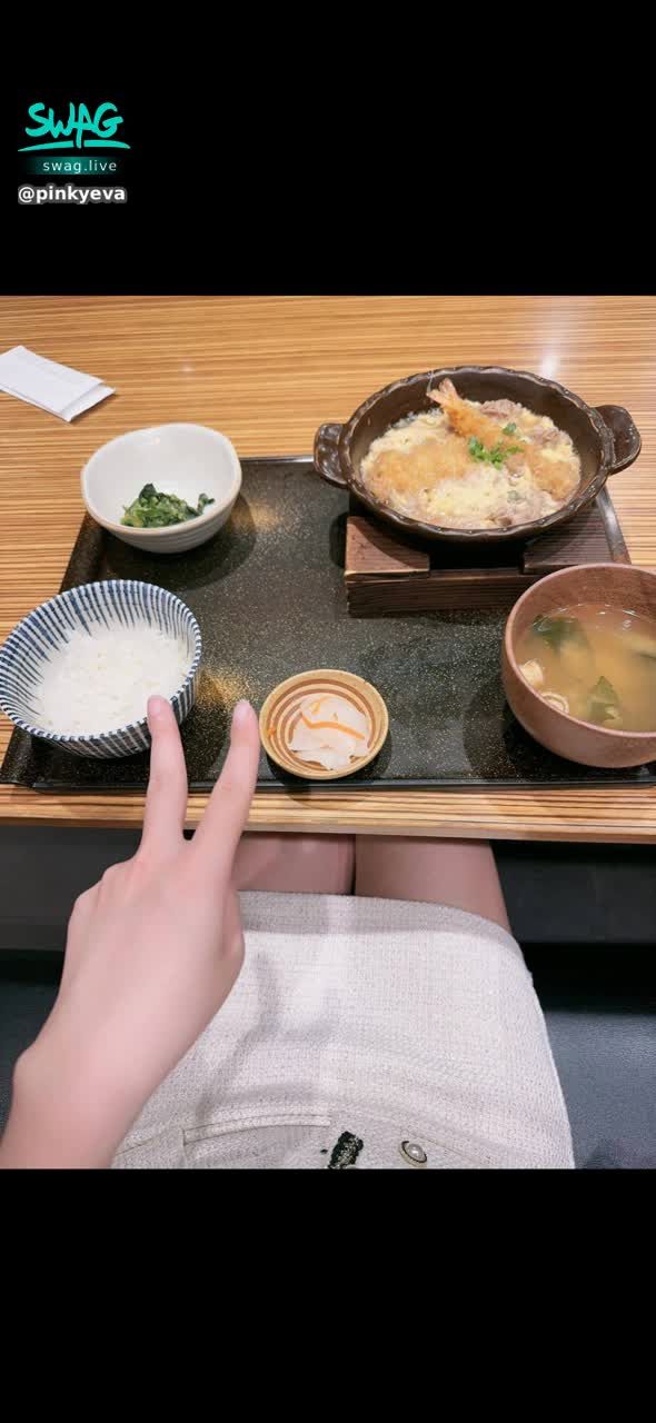 pinkyeva : 跟我吃飯都要連我剩的都吃掉
一定飽到天靈蓋、物超所值‼️