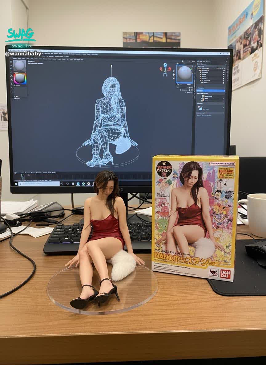 wannababy : 把我自己做成公仔 會有人想要嗎😆😜