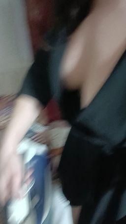julielove : I'm ironing my shirt, and you're staring at my boobs