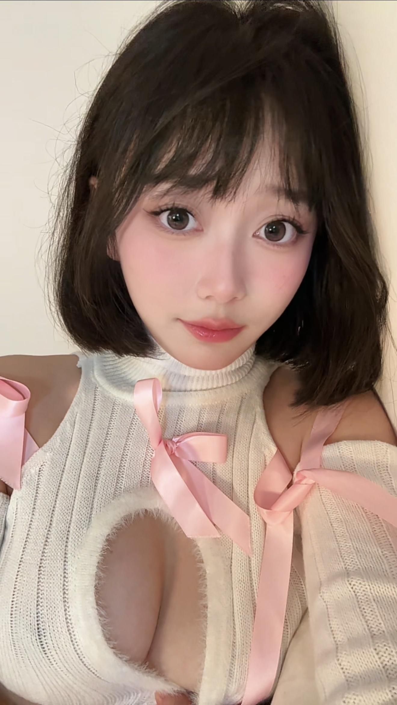 blackcatluna : 睡前女友视频 【单人自慰】【互动向】