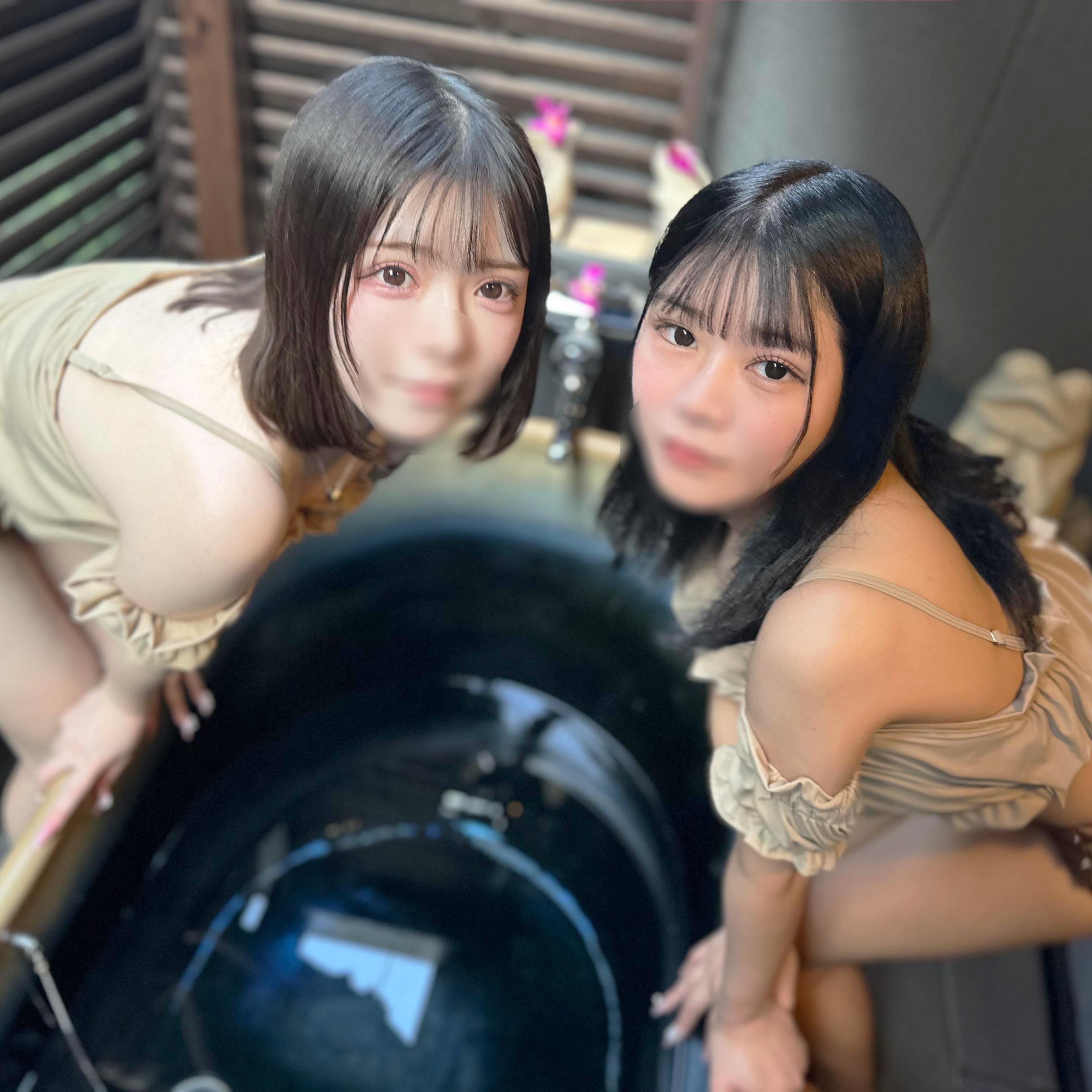 hamemedia : 🔥【無碼】【自拍】🔥21歲G奶大學生的雙人油壓按摩 「想放進去嗎？」首次3P主動騎乘位嫩穴裡大量內射！