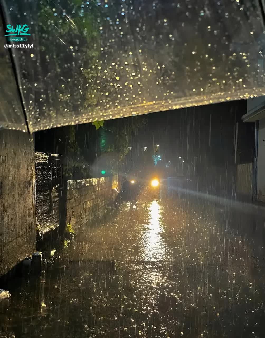 miss11yiyi : 哥哥們外面下雨了
伊伊想等晚點沒下雨的時候
再去找哈哈姐🥺🥺
所以等等我會先一個人播唷🥺
沒車真不方便😭
