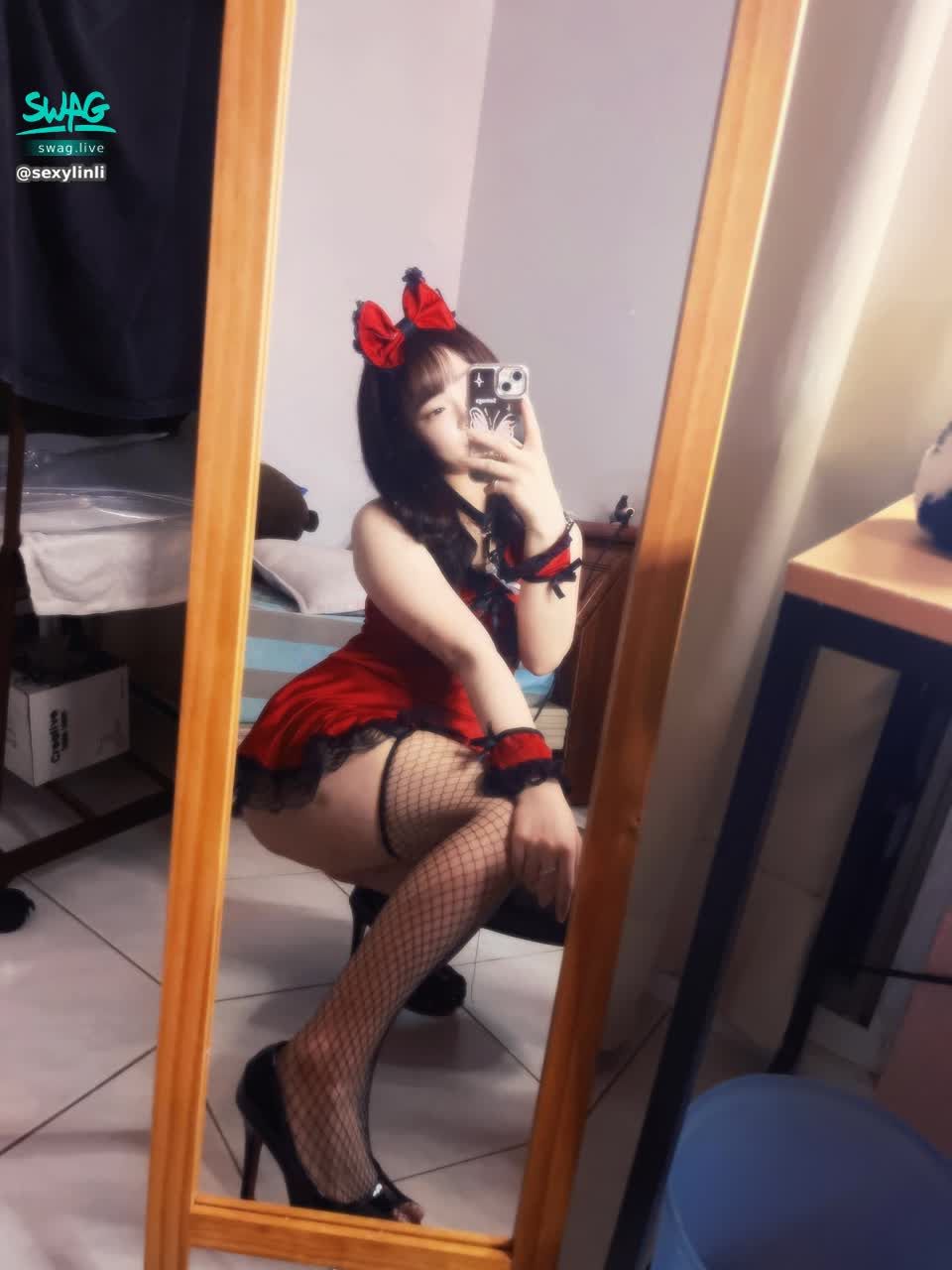 sexylinli : 🤏🥚👻❤️親愛的搗蛋可以嗎