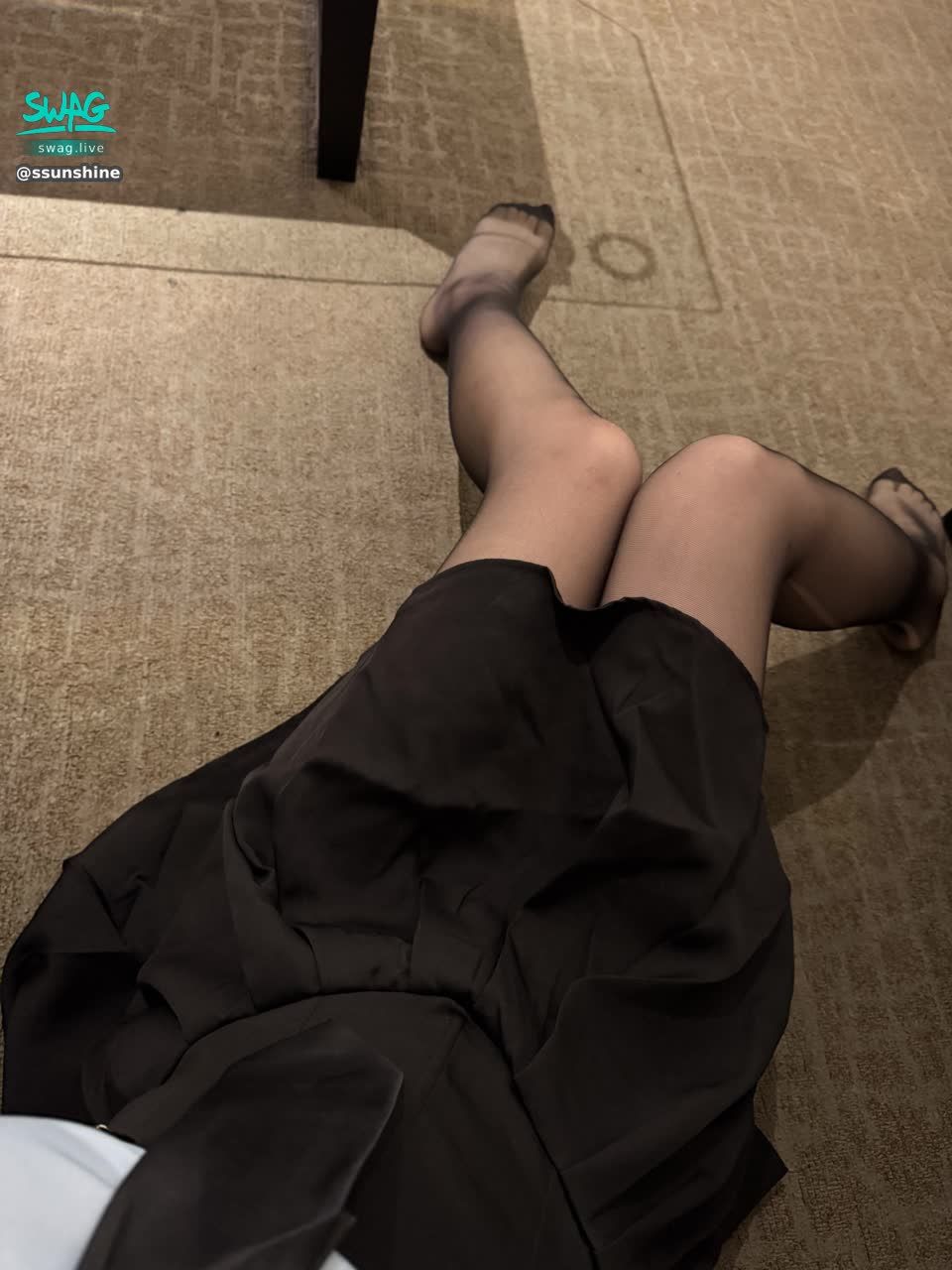 ssunshine : 黑絲 你喜歡嗎💕❤️🔥Babe