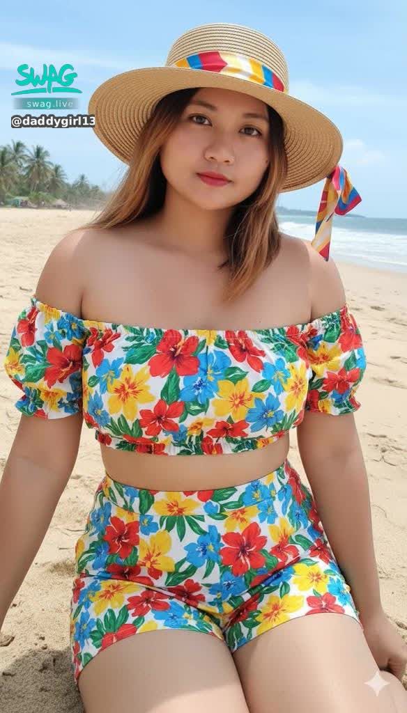 daddygirl13 : do u wanna go beach with me?