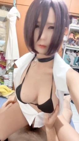 acedarling : 短髮 黑項圈 上位騎乘