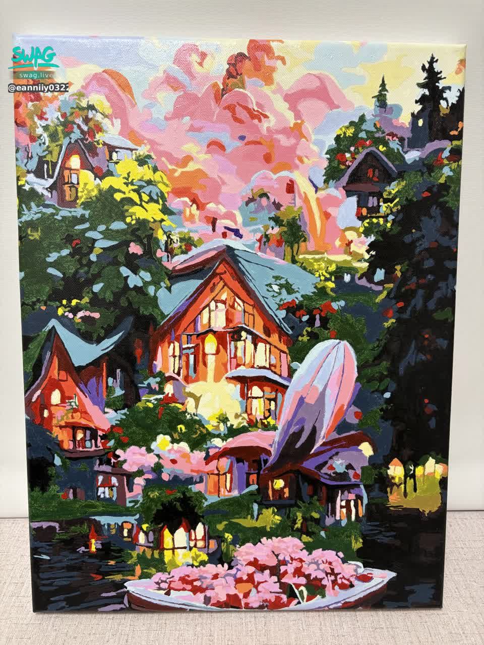 eanniiy0322 : 終於畫完了😂
經過了一個多月的時間 眼淚都快流下來😭
明天直播時再來抽獎😅
喜歡的人再來報名哦🤣🤣