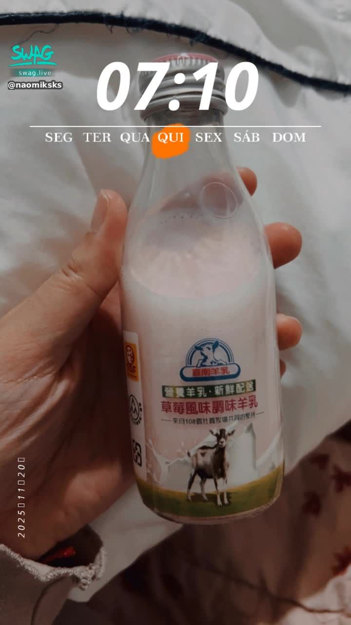 naomiksks : 為了這罐奶好早起🥰
有人懂羊奶嗎我真的很喜歡
猶豫超久還是訂了