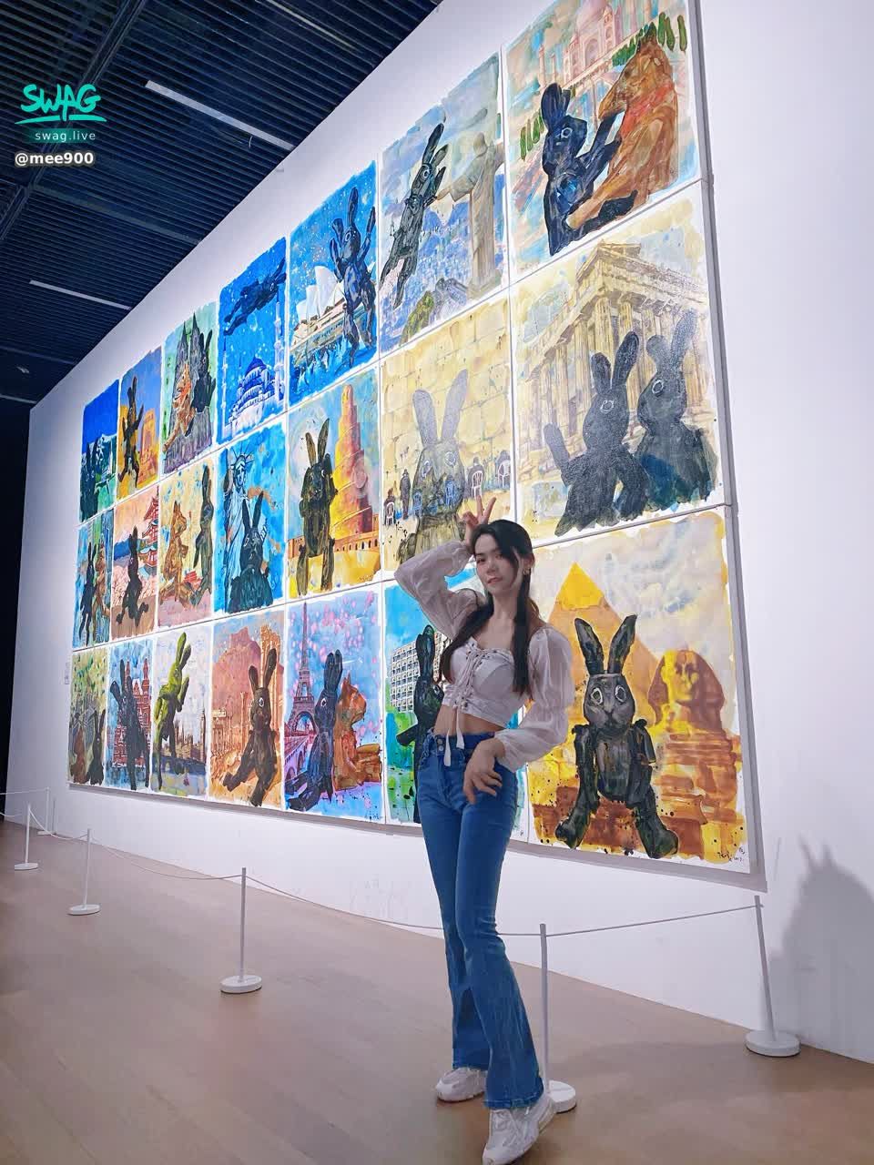 mee900 : 小白兔兔🐰来也#生活 #長腿 #露臉 #舞蹈老师