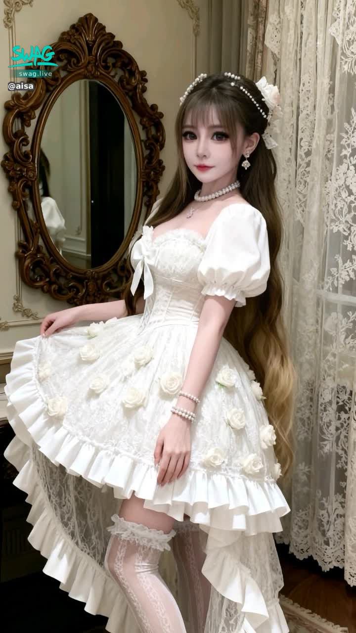 aisa : Babe 快看!公主装棚拍照第二發(之前很多人說喜歡公主套裝,所以接著發第二張,雖然隔有點久😆)