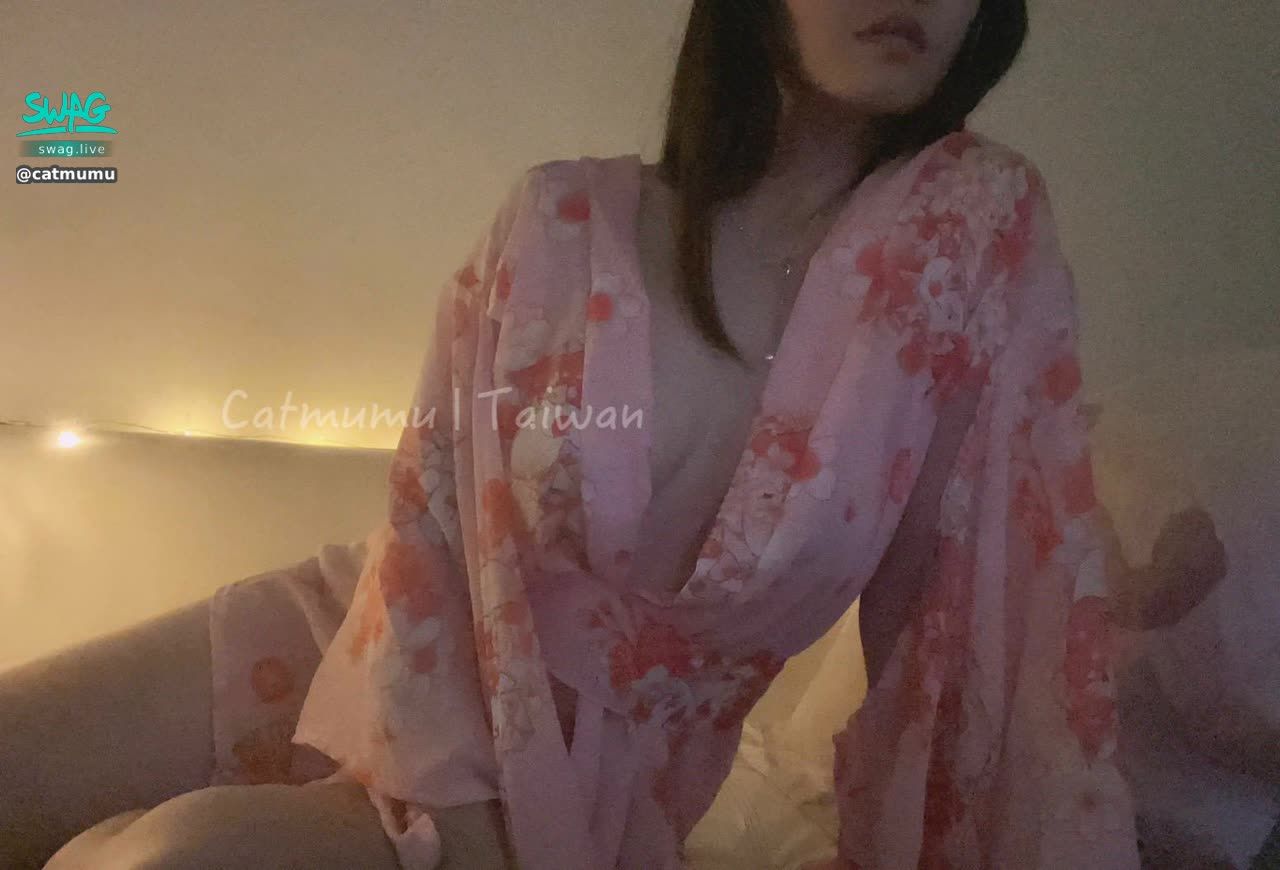 catmumu : 穿和服睡覺很舒服喔❤️