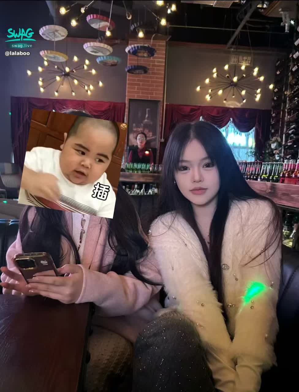 lalaboo : 昨晚成功拿下这打碟妹，晚点12点左右开播。哥哥们不要错过了，你们喜欢的肉感大奶