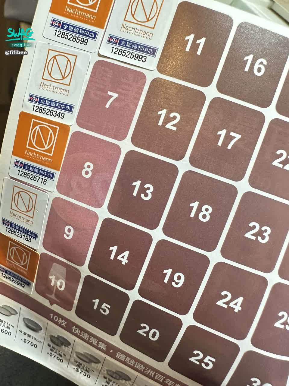 fifibee : 我媽真的太強了😂
今天傳訊息給我媽
請她幫我一起搜集全聯的貼紙
結果我媽直接打電話給我
說她集滿40點了
等我回老家直接拿走就好
🤣最強老媽！