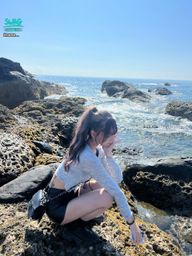 nono__ : Babe高馬尾加瀏海的我😍往後滑小小小福利