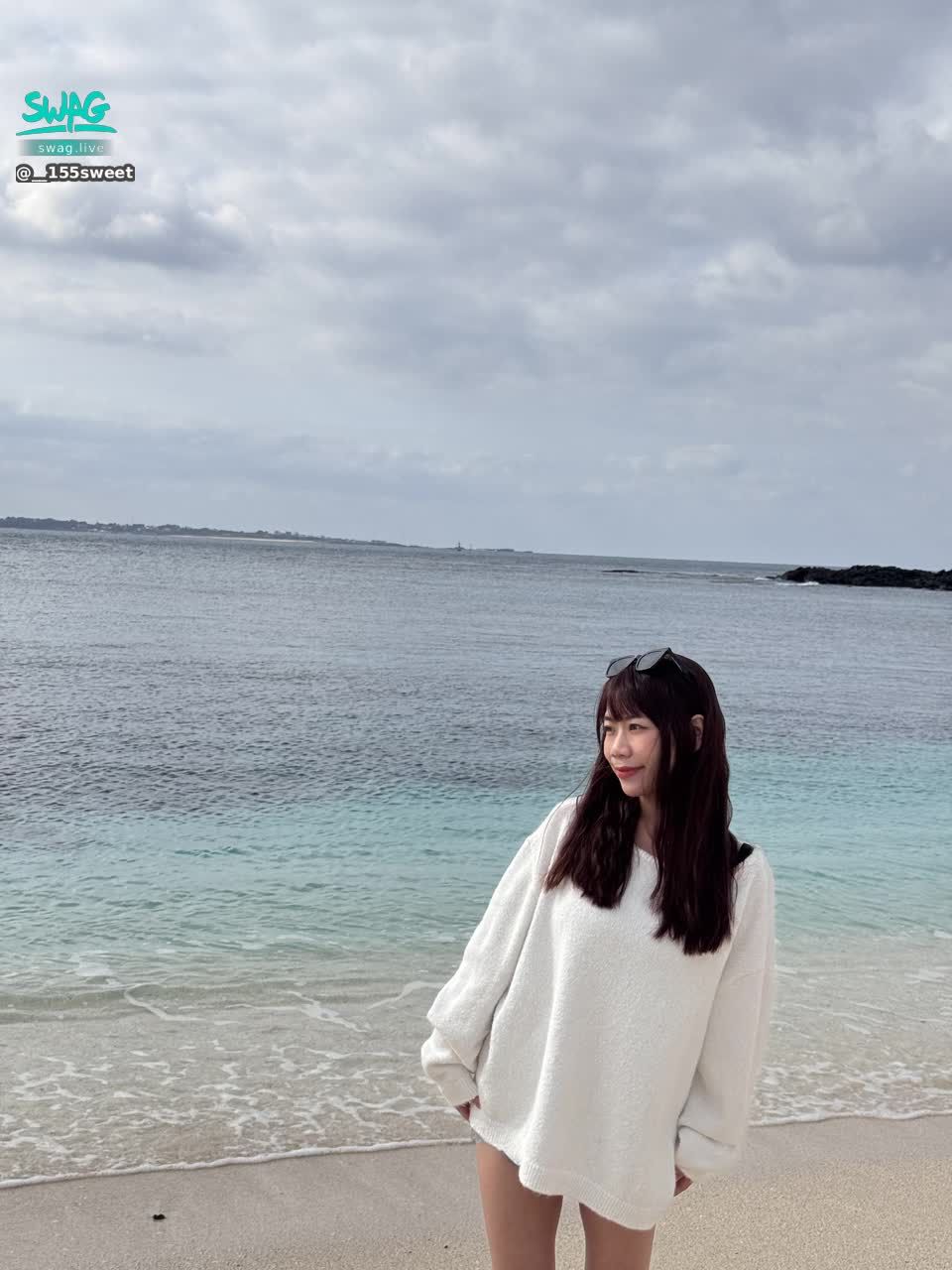 __155sweet : 我愛大海🤍💙🩵