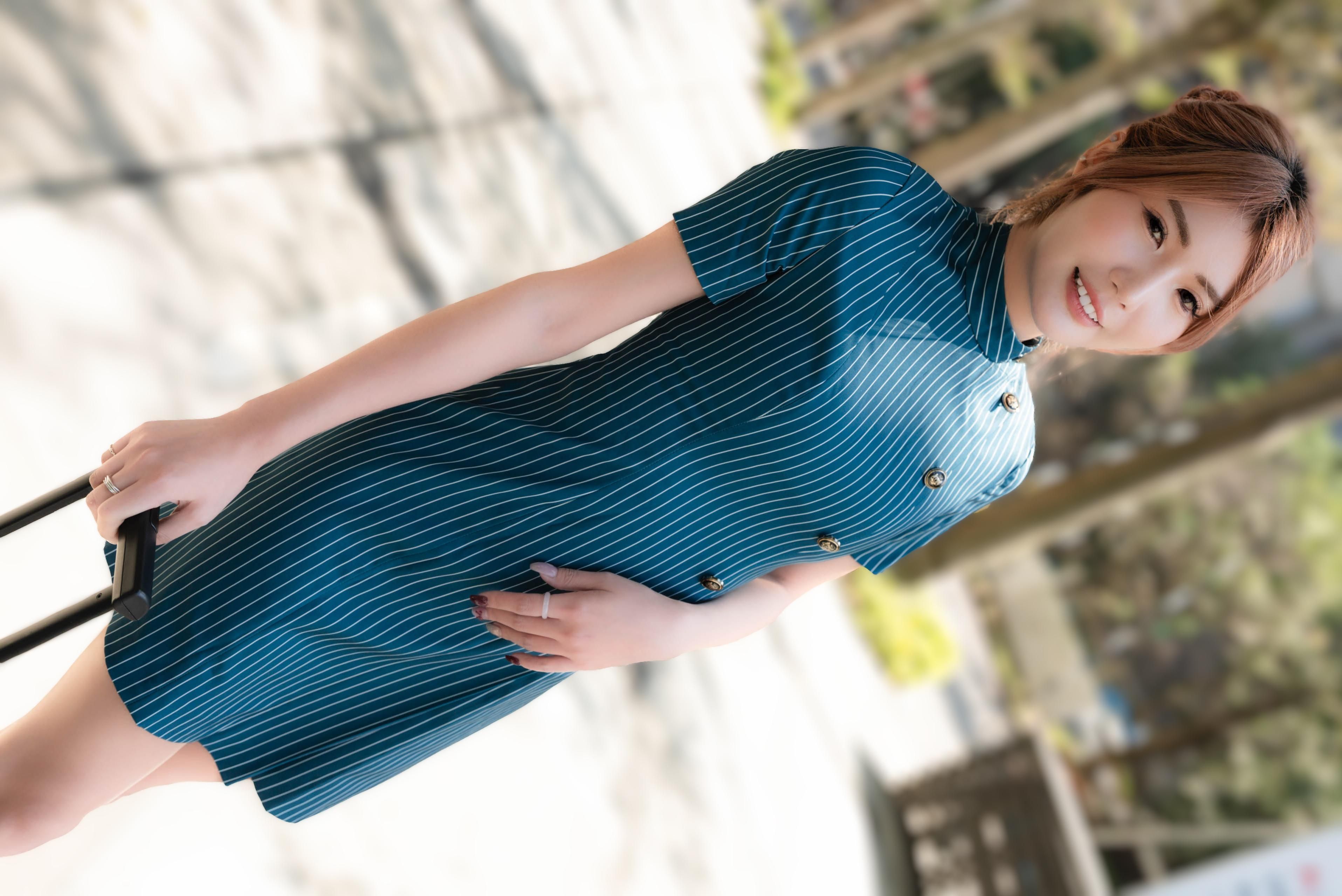 an9tv : 女子圖鑑-098- 現役國際線空姐 177cm高挑身材 E罩杯巨乳挺拔的身形是色情的呼喚!