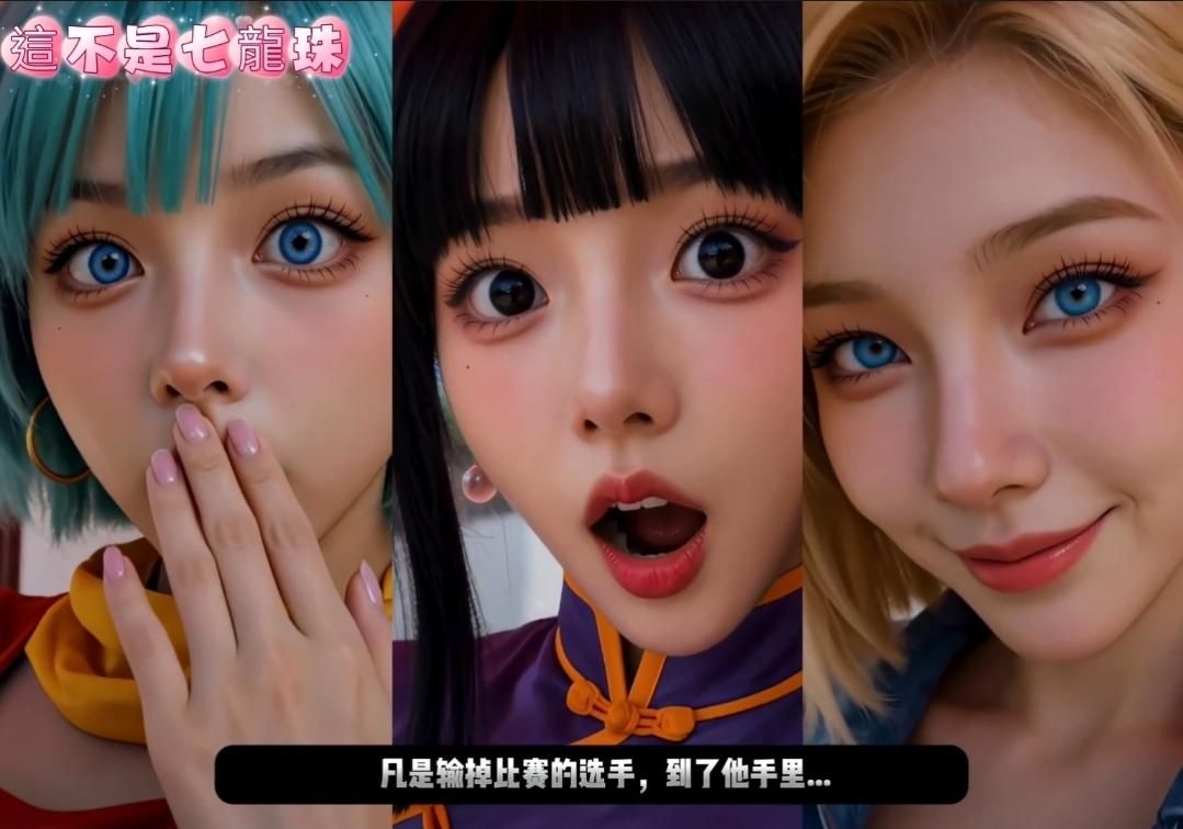  : (AI真人短劇)這不是七龍珠-天下武道大會：從小陪我們到大的七龍珠，如今變成騎龍珠，看小時候心目中你最喜歡的漫畫男主如何肏爆心目中的女神 ！！