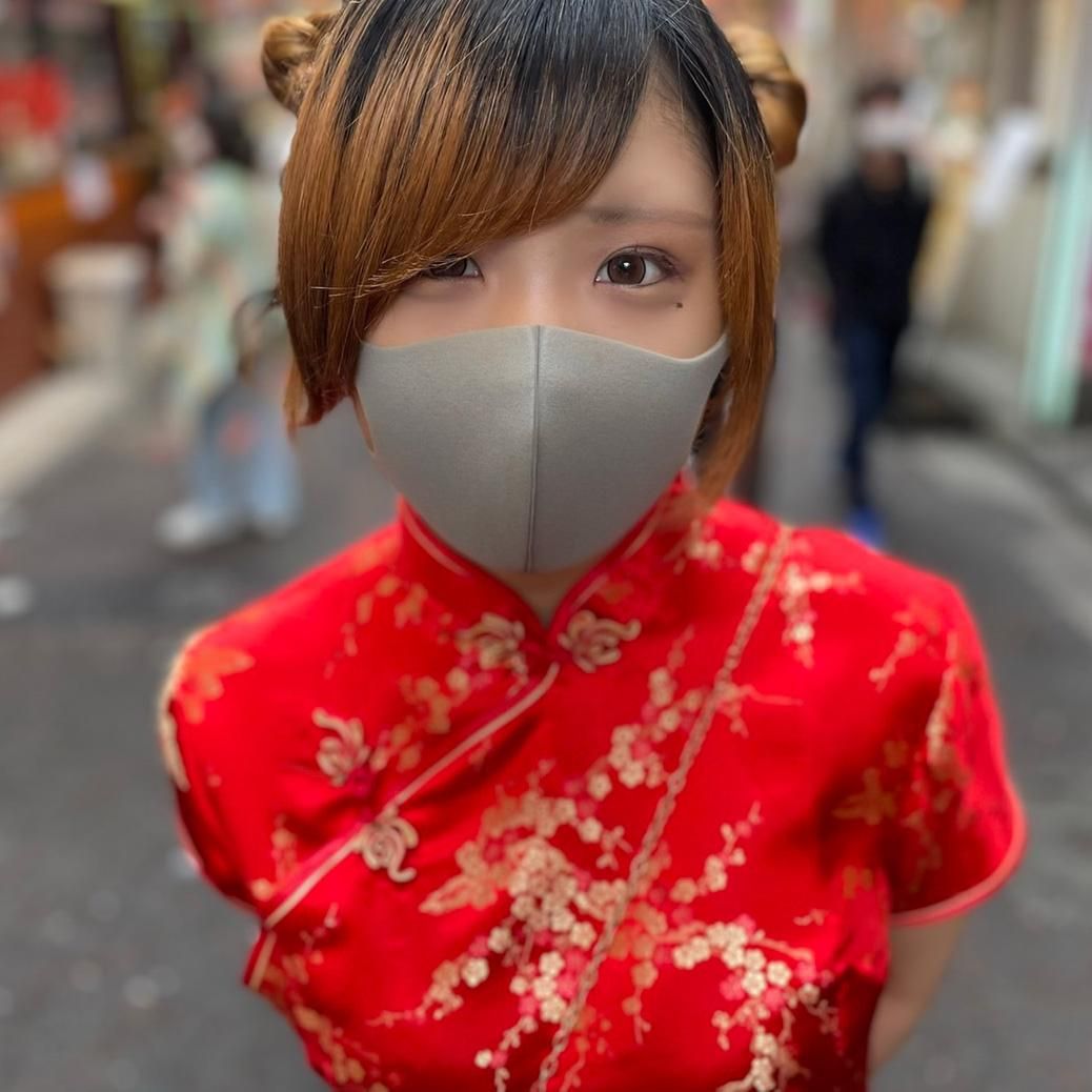  : 💗【G罩杯】【內射】💗跟旗袍妹到中華街逛街，用胡椒餅收買她後，帶到摩鐵瘋狂做愛，注入滿滿的濃厚醬汁！